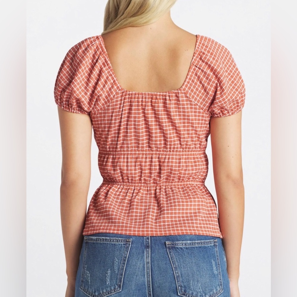 Madewell Omaha Tiered Top Gingham - Size: Various - Picture 4 of 11